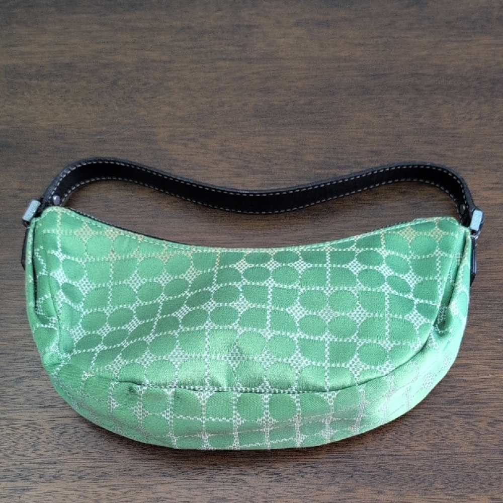Vintage Jacquard Kate Spade Half Moon Bag